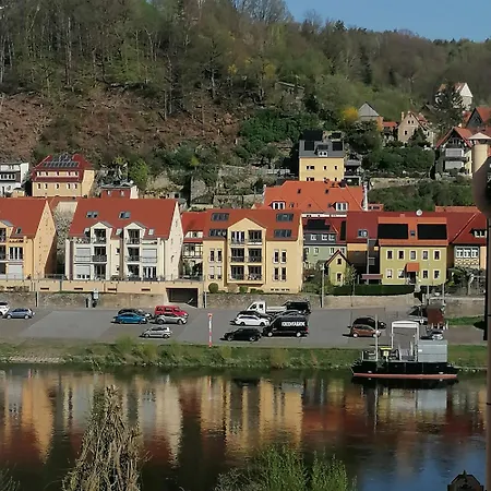 Langer Stadt Wehlen